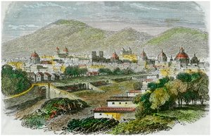 Cuzco şehrinin görünümü, Peru, c1875 by Unbekannt