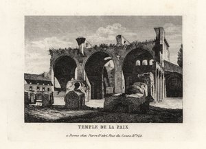 Barış Tapınağı, Templum Pacis veya Vespasian Forumu, Roma