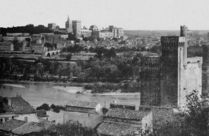 Villeneuve-Les-Avignon - 14. yüzyıl Philippe-Le-Bel Kulesi., Rhone Vadisi. Saray by Unbekannt