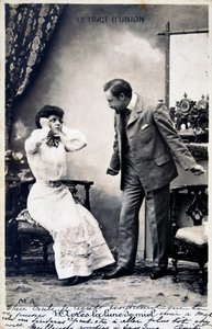 Eski Fransız kartpostal, c1900 by Unbekannt