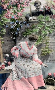 Eski Fransız kartpostal, c1900 by Unbekannt