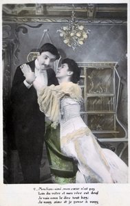 Eski Fransız kartpostal, c1900 by Unbekannt