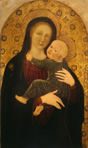Bakire ve Çocuk, c. 1450. by Unbekannt