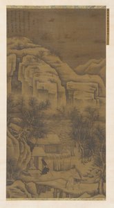 Toplantı yapmadan kar yağışı sonrası bir arkadaşı ziyaret, Ming hanedanı, 16-17. yüzyıl. by Unbekannt