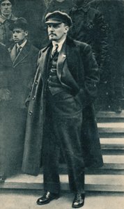 Vladimir Ilich Lenin, Rus Bolşevik lideri, Moskova, Rusya, 1 Mayıs 1919 by Unbekannt