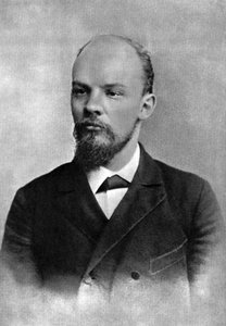 Vladimir Ulyanov Lenin, Rus Bolşevik devrimcisi, St Petersburg, Rusya, Şubat 1897 by Unbekannt