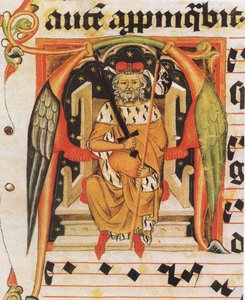Vysehrad antiphonary gelen Bohemyalı Vratislaus II by Unbekannt