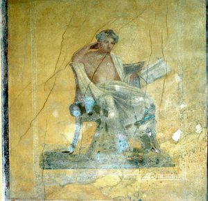Duvar Fresk, Menander Evi, Pompeii by Unbekannt