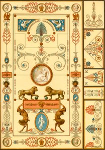 Duvar resmi ve tavan dekorasyonu, Almanya, 19. yüzyıl başı, 1898. by Unbekannt