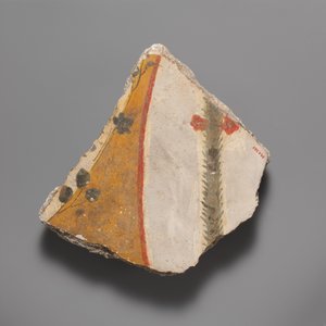 Duvar resmi parçası, MS 1. yy. by Unbekannt