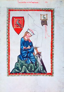 Walther von der Vogelweide, 1304-1340 by Unbekannt
