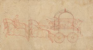 Savaş Arabası, 19. yüzyılın ortalarında. by Unbekannt