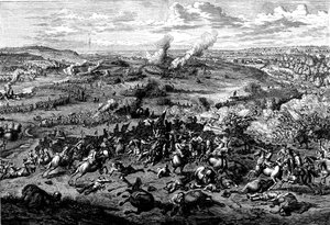 İspanya Veraset Savaşı: Blenheim Savaşı, Bavyera, 3 Ağustos 1704 by Unbekannt