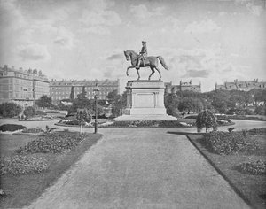 Washington Heykeli, Halk Bahçesi, Boston, c1897. by Unbekannt