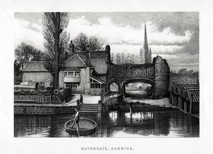 Watergate, Norwich, 1896 by Unbekannt