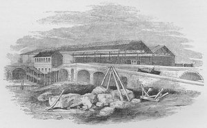 Waterloo Tren İstasyonu, ilk inşa edildiğinde göründüğü şekliyle, c1848, 1912 by Unbekannt