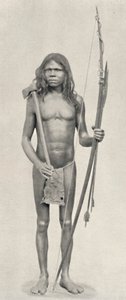 Yay, ok ve balta ile Wedda, 1926 by Unbekannt