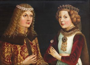 Ölümünden Sonra 1440-1457 Ladislaus ve Valois Magdalena 1443-1495