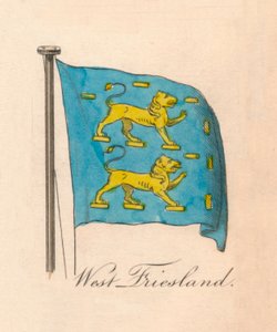 Batı Friesland, 1838 by Unbekannt
