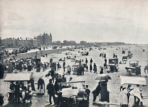 Weston-Super-Mare - Kumlarda Bir Yaz Manzarası, 1895 by Unbekannt