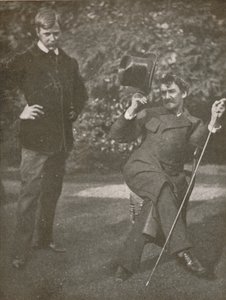 Whistler ve Menpes, c1885, 1904. by Unbekannt