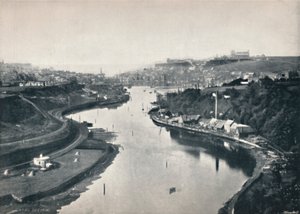 Whitby - Kasabanın Genel Görünümü, 1895 by Unbekannt