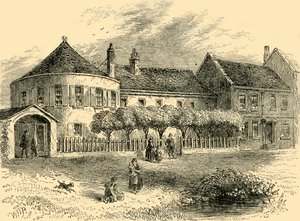 Beyaz Kanal Evi yaklaşık 1820, c1872. by Unbekannt
