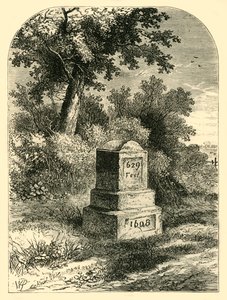 Whittingtons Stone, 1820, c1876. by Unbekannt