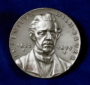 Wilhelm Bauer 1822-1875, Alman mucit ve denizaltıların öncü üreticisi by Unbekannt