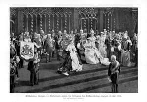 Hollandalı Wilhelmina, 1880-1962, 5 Temmuz 1898, 1900 by Unbekannt