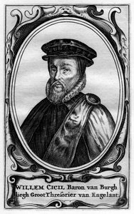 Willem Cecil, 1 Baron Burghley, 16. yüzyıl İngiliz devlet adamı by Unbekannt