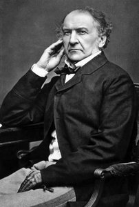 William Ewart Gladstone, İngiliz Liberal devlet adamı, 19. yüzyıl by Unbekannt