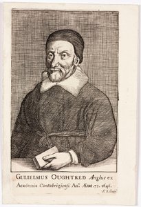 William Oughtred, İngiliz matematikçi by Unbekannt