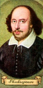 William Shakespeare, bir dizi sigara kartından alındı, 1935 by Unbekannt