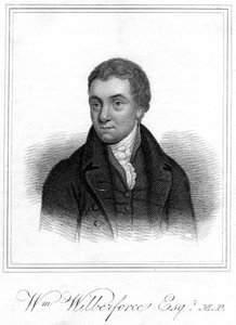 William Wilberforce, hayırsever, evanjelik Hıristiyan ve kölelik karşıtı kampanyacı, 1821 by Unbekannt