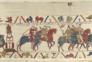 William, ordusunu Brittany Dükü Conan, Bayeux Goblen