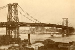 Williamsburg Asma Köprüsü, New York, 1930. by Unbekannt