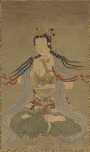 Söğüt dalı Guanyin, Ming hanedanı, 17. yüzyıl. by Unbekannt