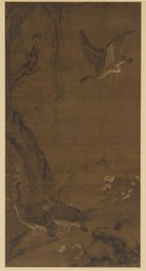 Söğüt, Kazlar ve Yalıçapkını, Ming hanedanı, 16. yüzyıl. by Unbekannt
