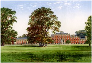 Wimpole Hall, Cambridgeshire, Hardwicke Kontu'nun evi, c1880 by Unbekannt