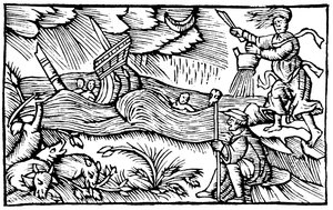 Fırtına çıkaran cadı, 1562 by Unbekannt