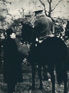 Kral George V ile Askeri Tatbikatlarda, 1913, 1945. by Unbekannt