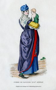 Bayonne Kadını, Fransa, 16. yüzyıl 1882-1884 by Unbekannt