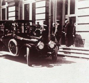 Woodrow Wilson ve Kral Albert I, c1914-c1918 by Unbekannt