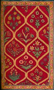 Yün Halı. Lahor Hint Kraliyet Fabrikası, 17. Yüzyıl, 1903 by Unbekannt