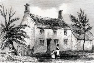 Woolsthorpe Malikanesi, Grantham yakınlarında, Lincolnshire, Sir Isaac Newton