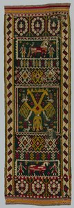 Dokuma Göğüs veya Yatak Örtüsü, 1700