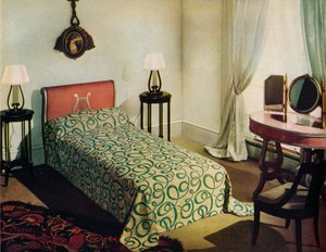 Vantona Textiles Ltd. tarafından dokunmuş pamuklu yatak örtüsü, 1941 by Unbekannt