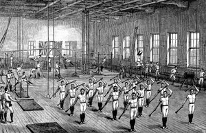 YMCA spor salonu, Longacre, Londra, c1888 by Unbekannt