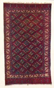 Yomut Türkmen halısı, c1700 by Unbekannt